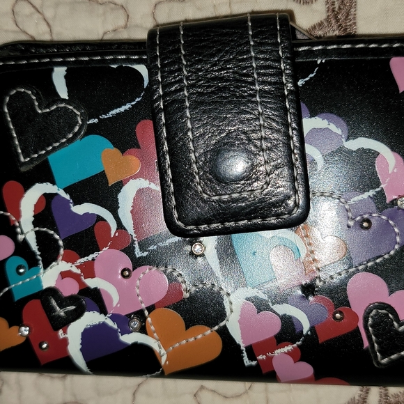 Small hand fossil wallet - Picture 1 of 5